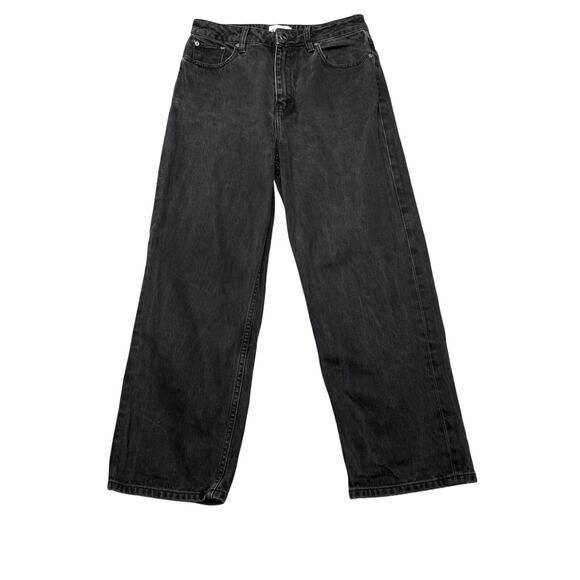 Ganni Other - GANNI Misy High Rise Cropped Jeans Women's 29 Black Denim Minimalist